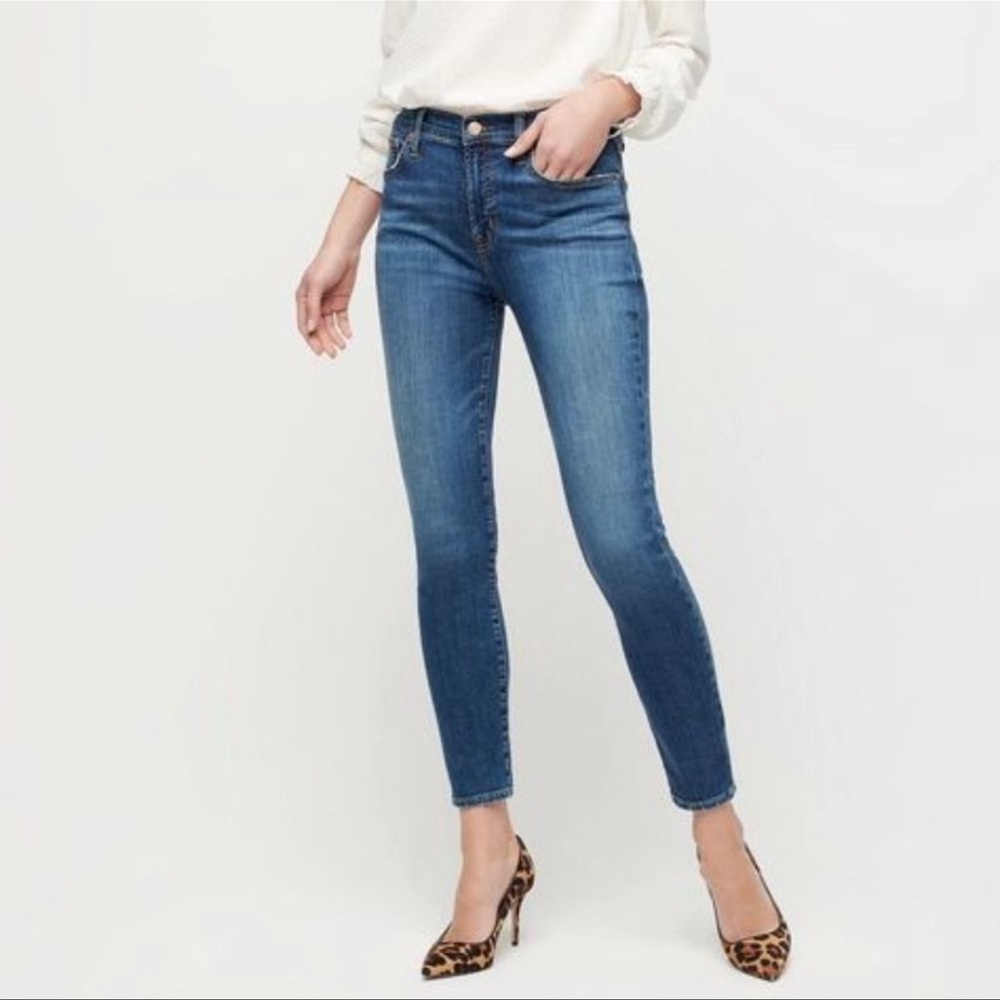 J Crew High Rise Toothpick Jeans Sz 26 Tall - Picture 1 of 6